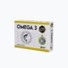 Suplemento de Omega 3 en cápsulas para salud cardiovascular y cerebral. Producto natural y de alta c.
