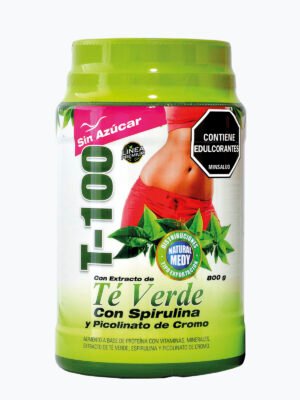 T-100 (Té Verde, Espirulina) 800 gr