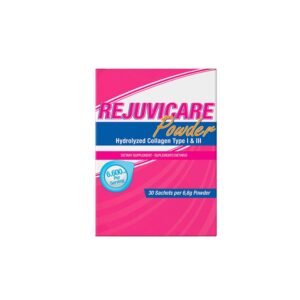 RejuviCare Power, suplemento de colágeno en cápsulas para piel y articulaciones.