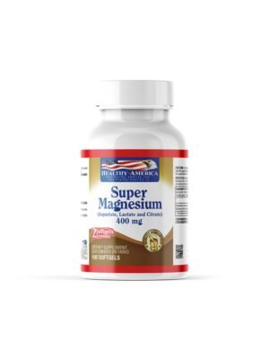 Suplemento de magnesio en cápsulas para la salud muscular y nerviosa.