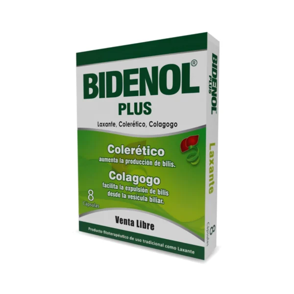 Bidenol Purgante Capsulas X8