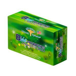 Suplemento probiótico para la salud digestiva y el equilibrio intestinal.