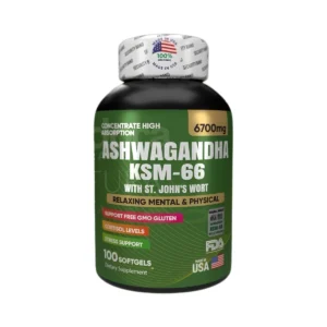 Ashwagandha KSM-66 5500 mg X 100 Softgels