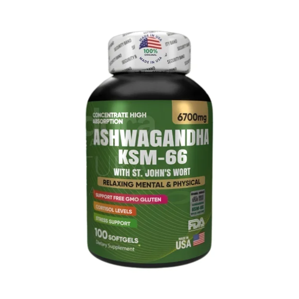 Ashwagandha KSM-66 5500 mg X 100 Softgels