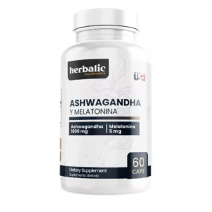 Ashwagandha + Melatonina Cápsulas X60