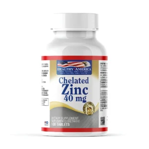 Chelated Zinc 40mg Tabletas X 100