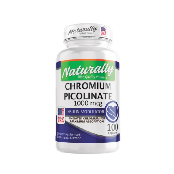 Chromium Picolinate (Picolinato De Cromo) 1.000Mcg Cápsulas X100