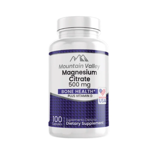 Magnesium Citrate 500 Mg Cápsulas X60