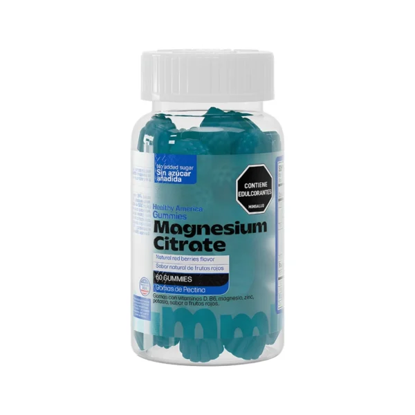 Magnesium Citrate (Citrato De Magnesio) Gomitas 310Mg X60