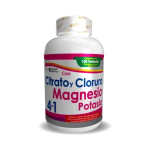 Cloruro Y Citrato De Magnesio Y Potasio 4 En 1 Tabletas X100