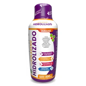 Colageno Hidrolizado Durazno Jarabe 500Ml