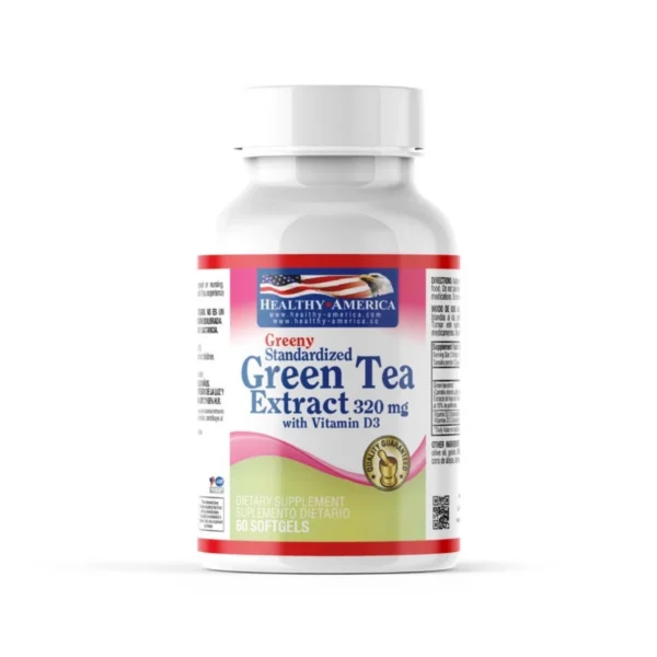 Green Tea (Te Verde) 320Mg X60 Softgels
