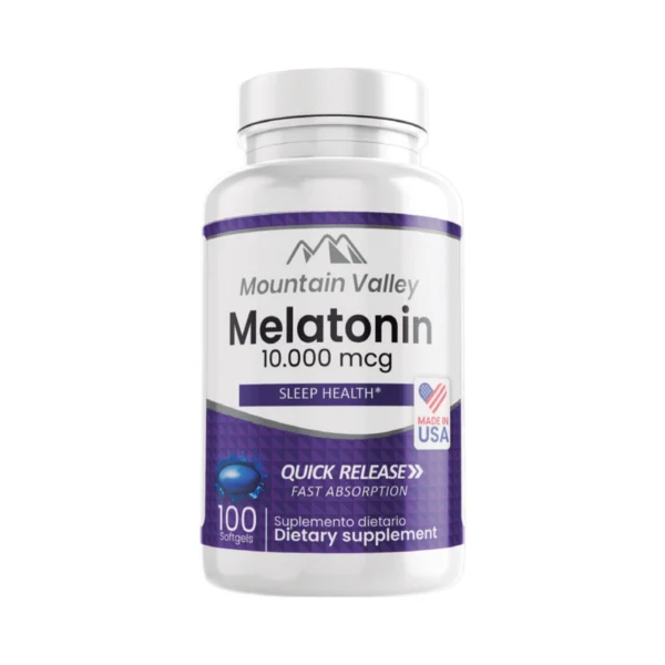 Melatonina 10.000 Mcg X60 Softgels