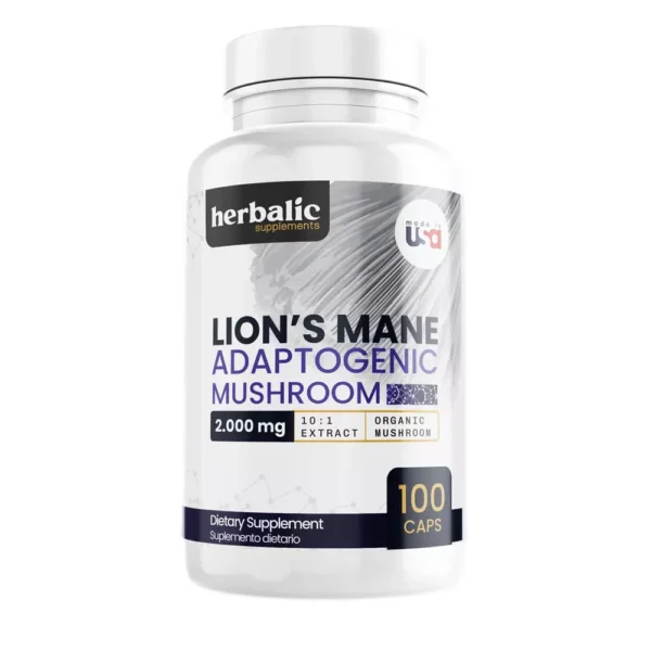Lion´S Mane (Melena De Leon) 2.000Mg X100 Capsulas