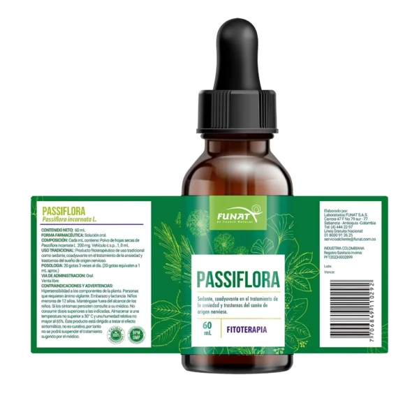 Pasiflora Gotas 60 Ml