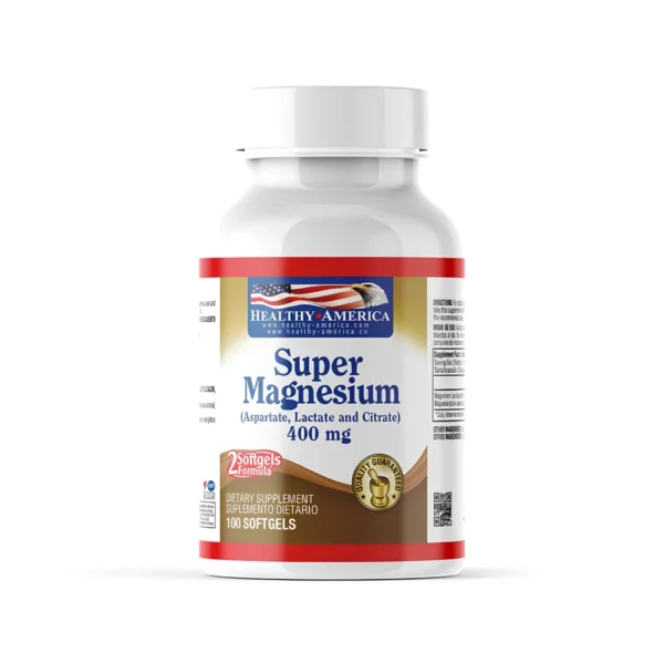 Super Magnesium 400mg X100 Softgels