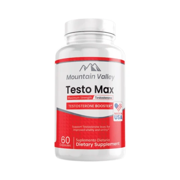 Testo Max (Testosterona) Capsulas X60