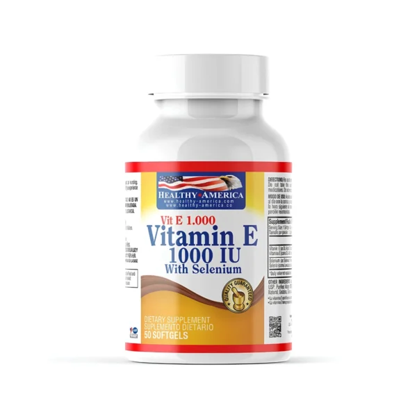 Vitamina E 1000ui With Selenium X50 Softgels