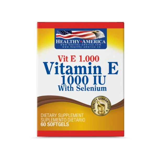 Vitamina E 1.000ui With Selenium (Blister) x60 Softgels